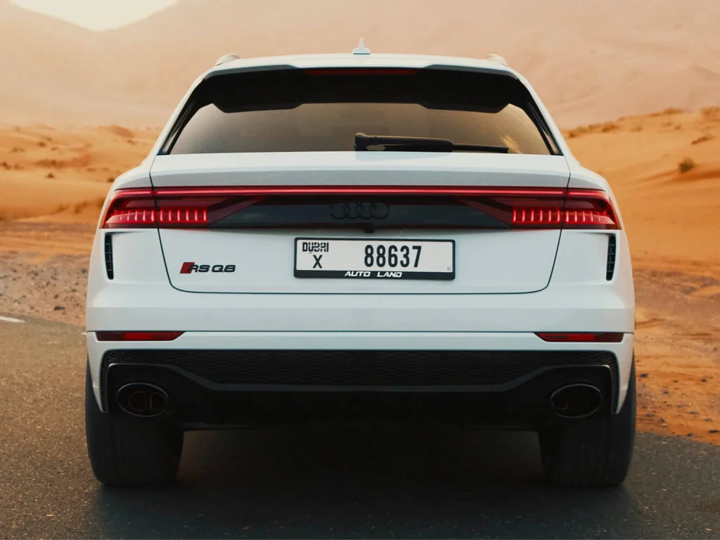 Rent Audi RS Q8 in Dubai