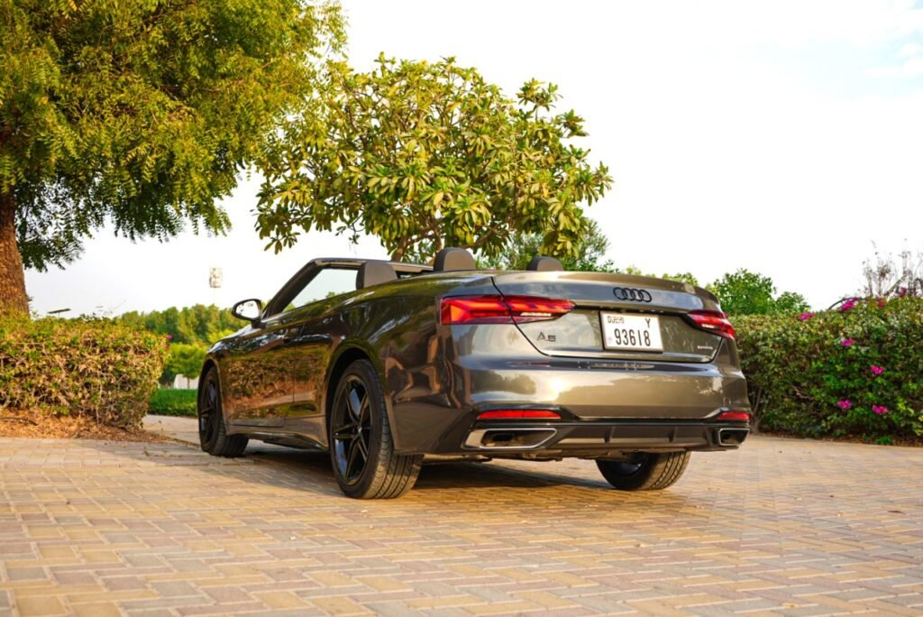 Rent Audi A5 Convertible Cabriolet in Dubai