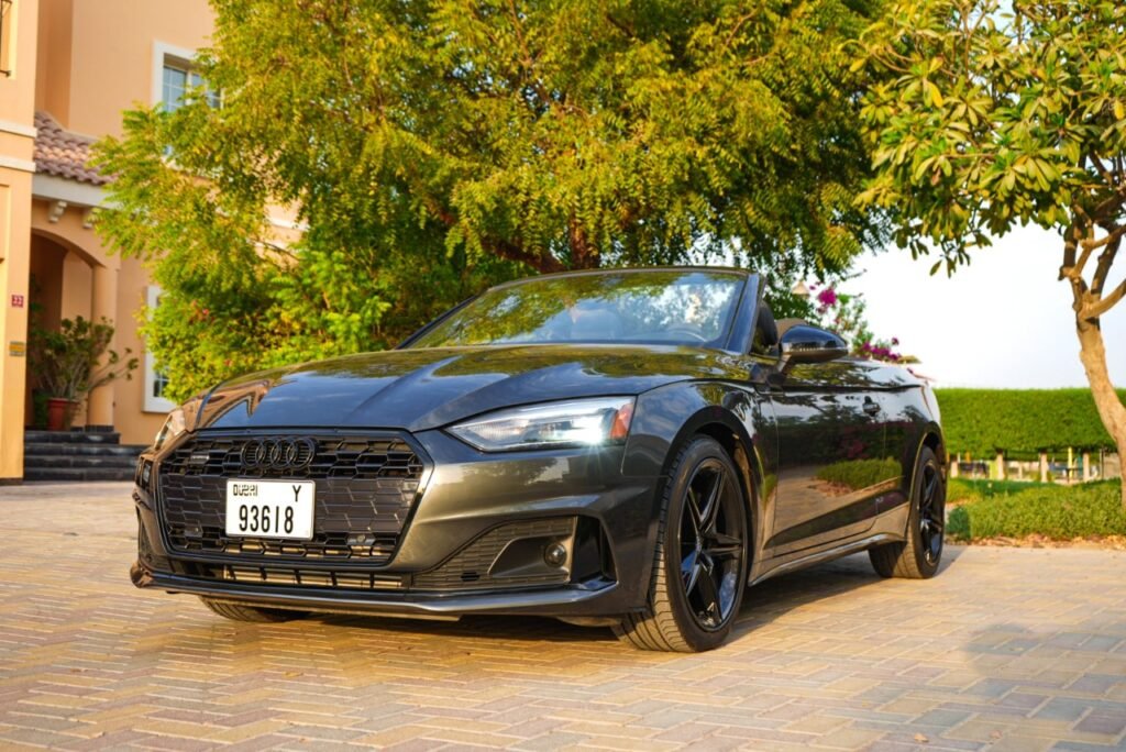 Rent Audi A5 Convertible Cabriolet in Dubai