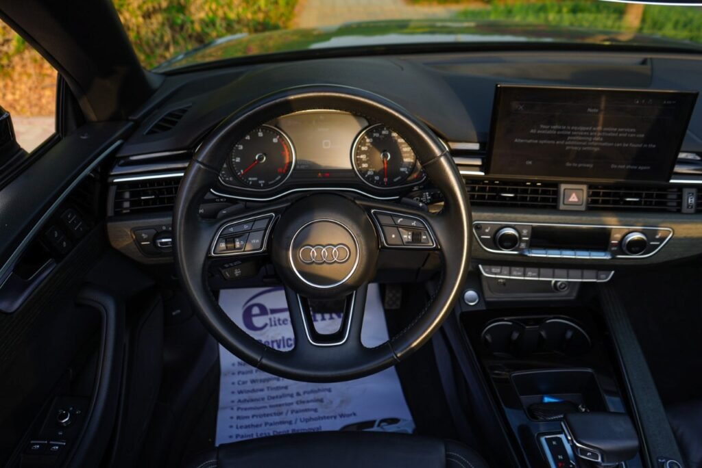 Rent Audi A5 Convertible Cabriolet in Dubai